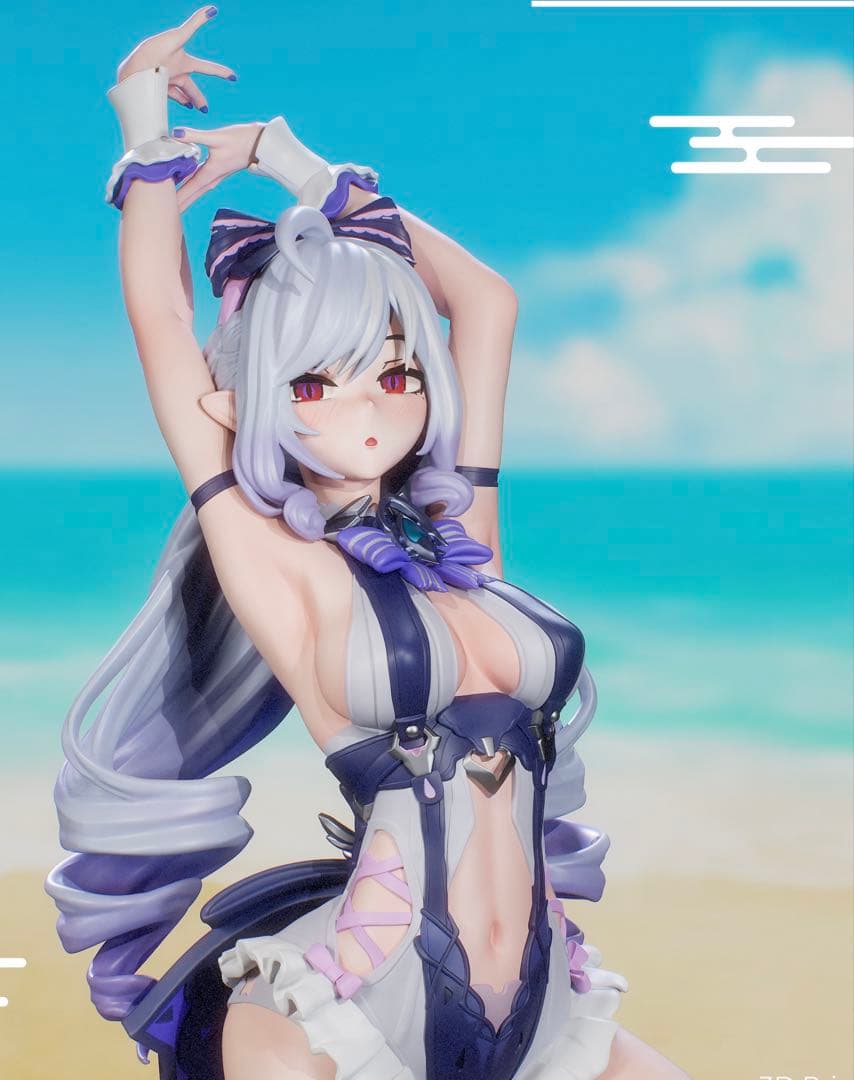 ゼンレスゾーンゼロ　ゼンゼロ　ヴィヴィアン　ガレージキット　未塗装未組立　1/7