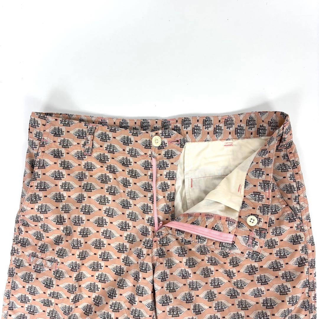 未使用級！BEAMS GOLF LIBERTY ハーフパンツ シ総柄 M