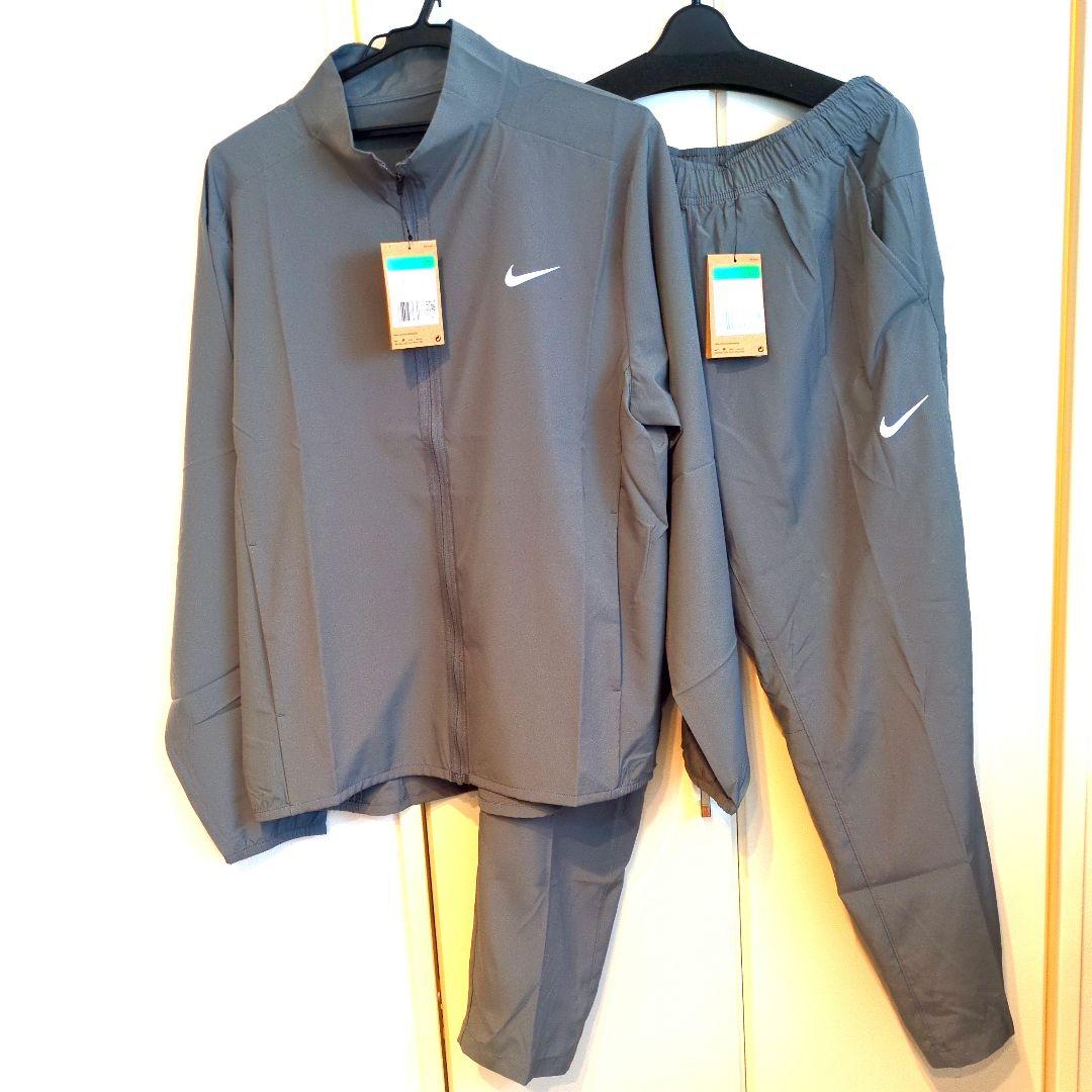 新品未使用　Nike 薄手ウインドブレーカー　上下セット XL グレー