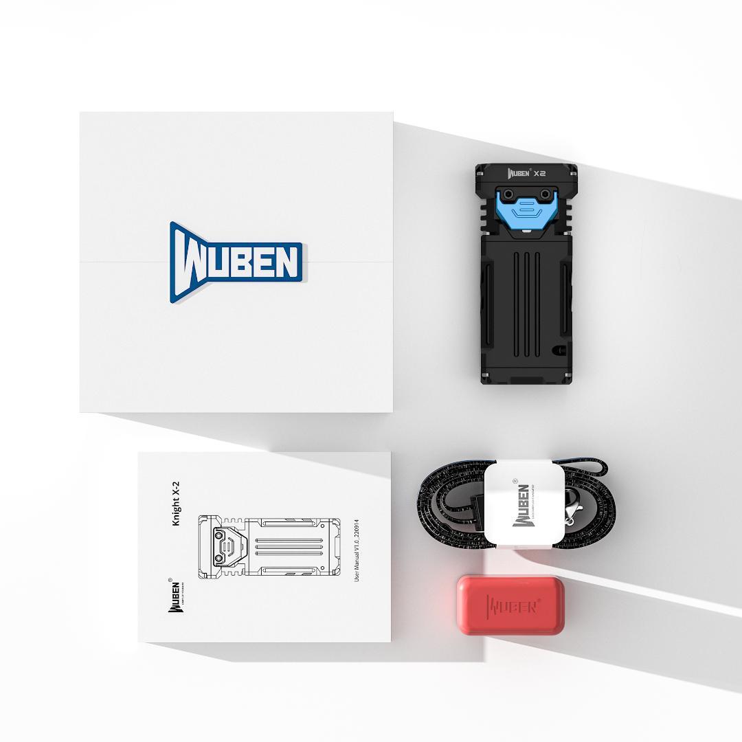 WUBEN X2(Black色)ハンディライトコンパクト懐中電灯防水防災超強力