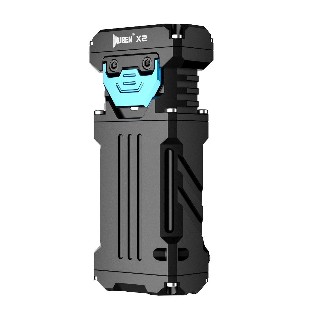 WUBEN X2(Black色)ハンディライトコンパクト懐中電灯防水防災超強力
