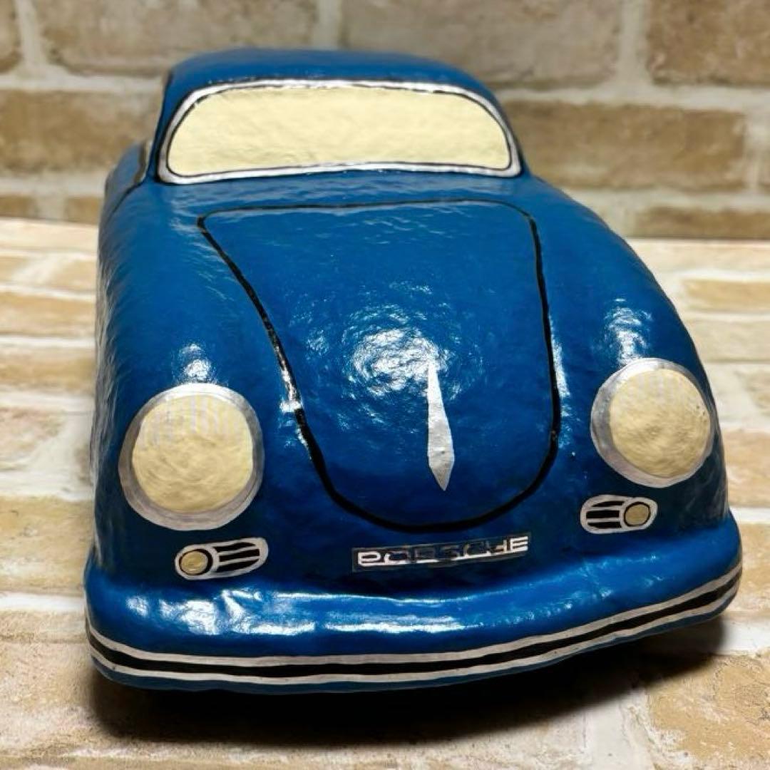 ポルシェ 356A ペーパーオブジェ　張り子　PORSCHE
