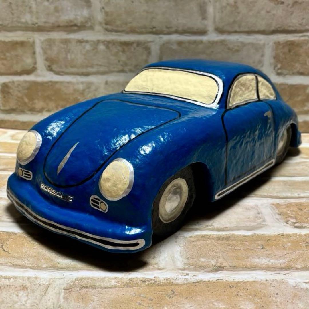 ポルシェ 356A ペーパーオブジェ　張り子　PORSCHE