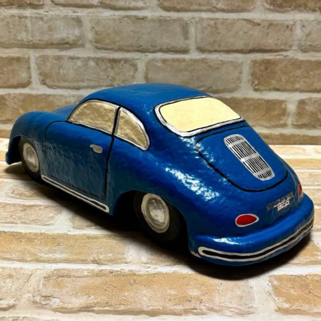 ポルシェ 356A ペーパーオブジェ　張り子　PORSCHE