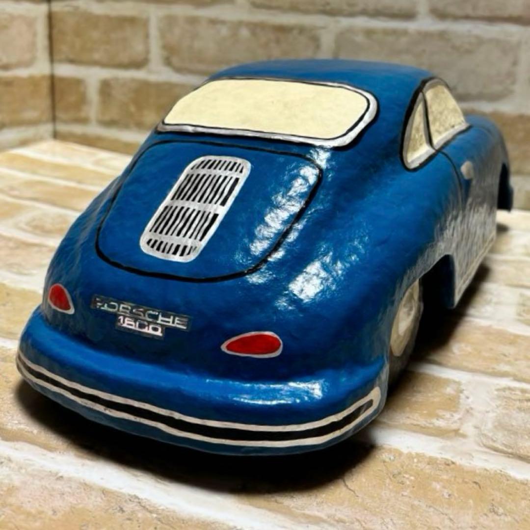ポルシェ 356A ペーパーオブジェ　張り子　PORSCHE