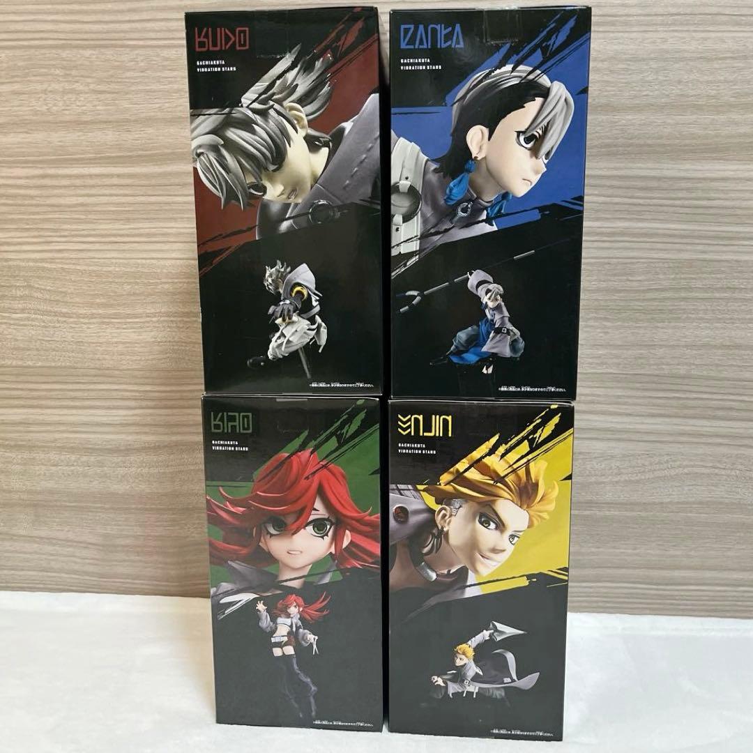 ガチアクタ　フィギュア　ルド　ザンカ　エンジン　リヨウ　4種セット