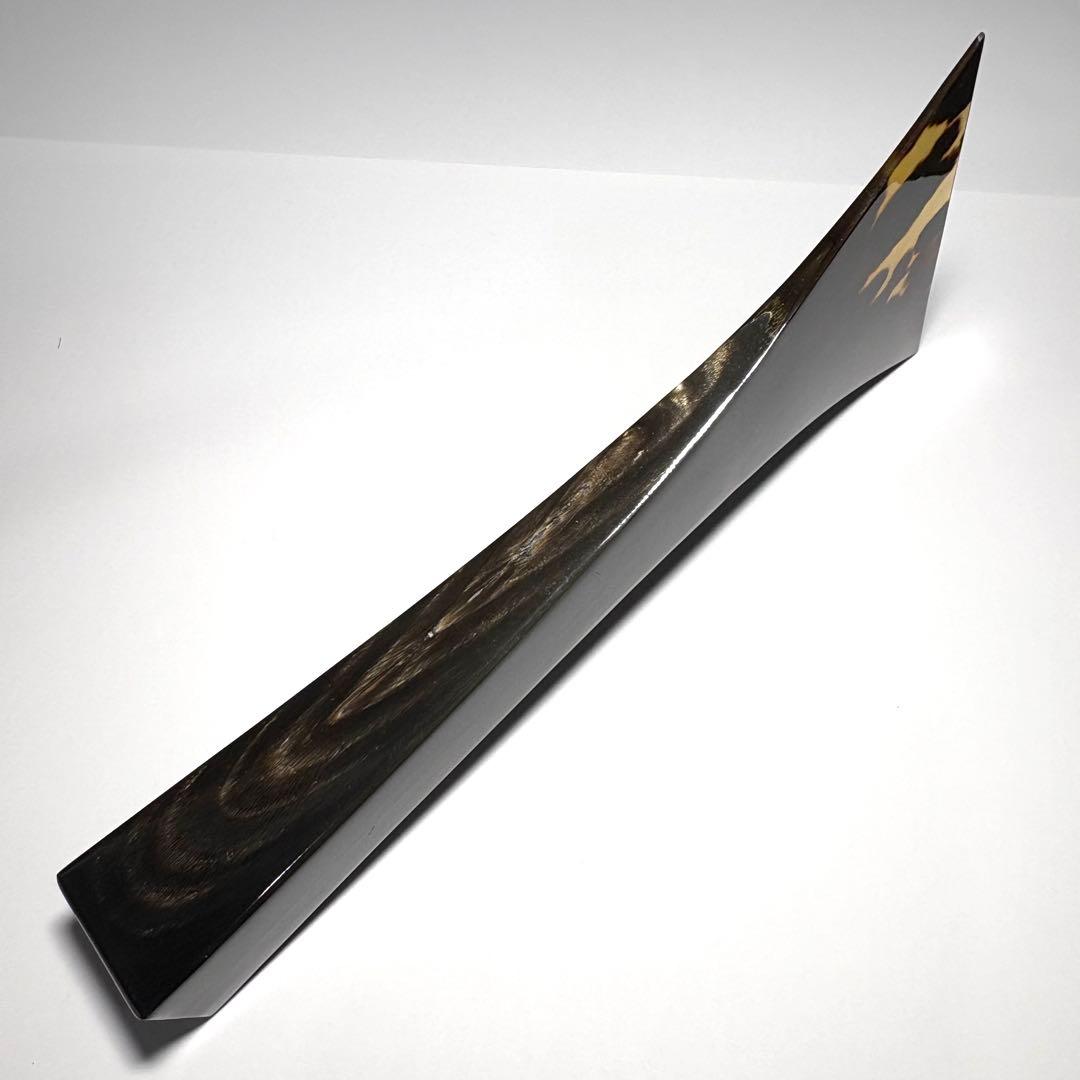 n*n様 本鼈甲 三味線撥 撥先約89mm 全長180mm 重量118g 高級天