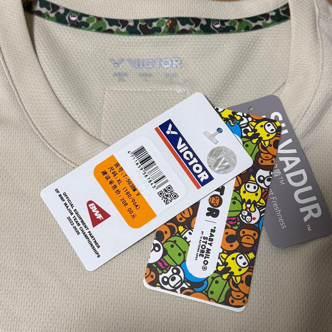 VICTOR BABY MILO STORE バドミントンシャツ　XL
