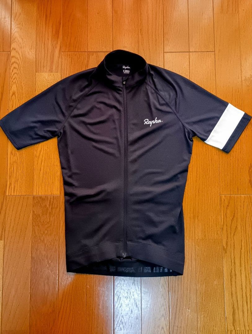 Rapha（ラファ）コア ライトウェイトジャージ（XS）ブラック ※匿名配送
