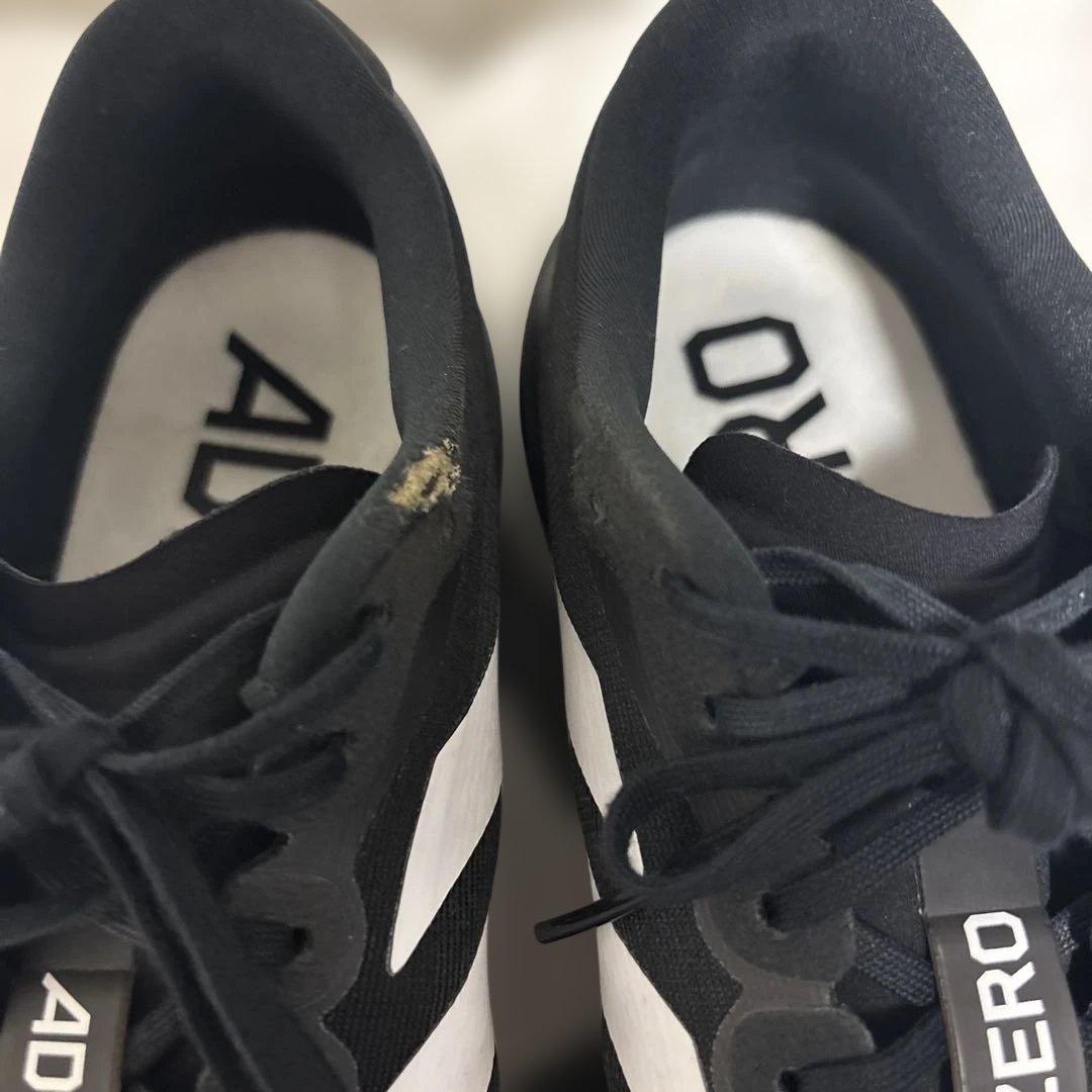 アディダス　ADIZERO EVO SL 25.5cm ブラック
