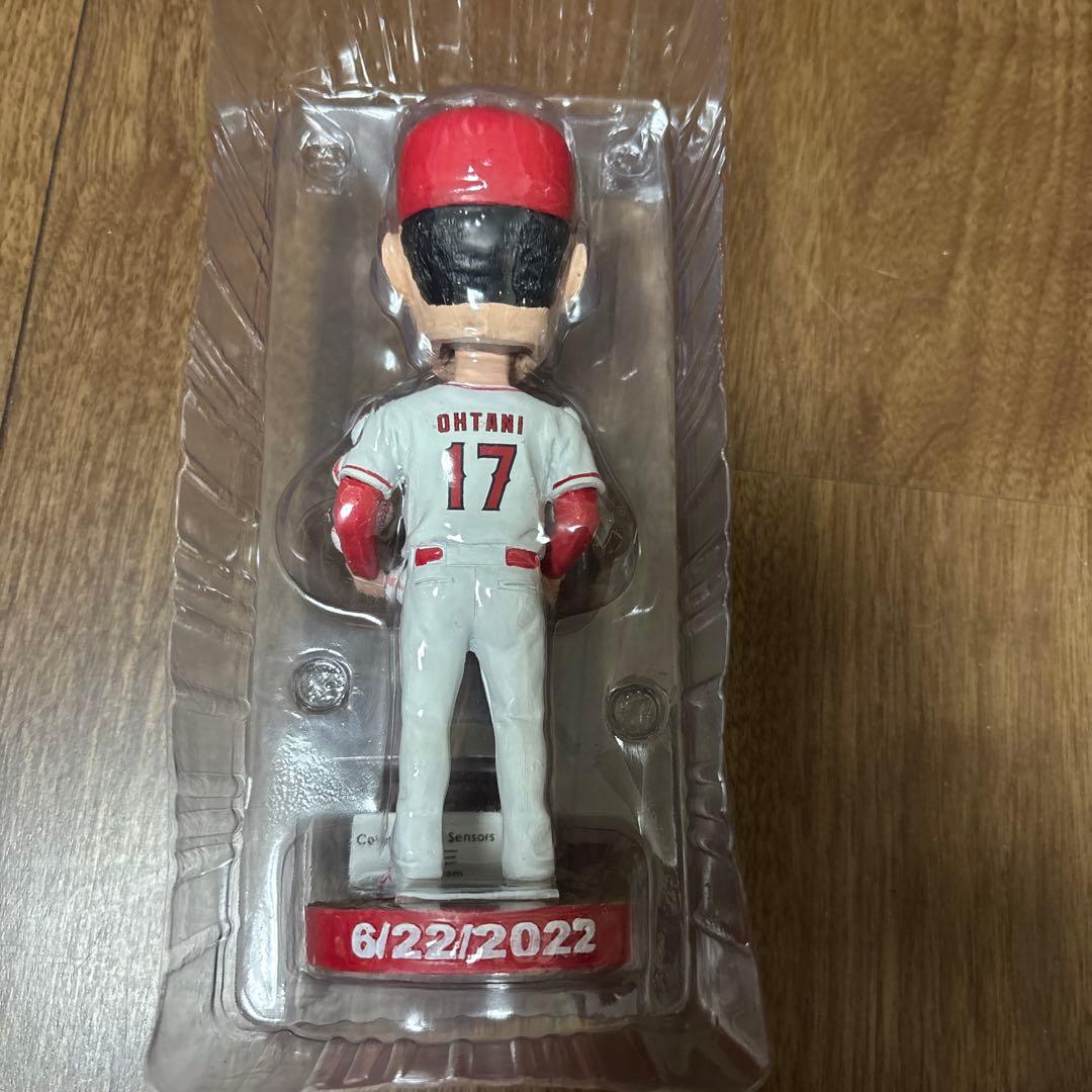 限定配布品 大谷翔平13奪三振メジャー最多新記録記念 ボブルヘッドフィギュア