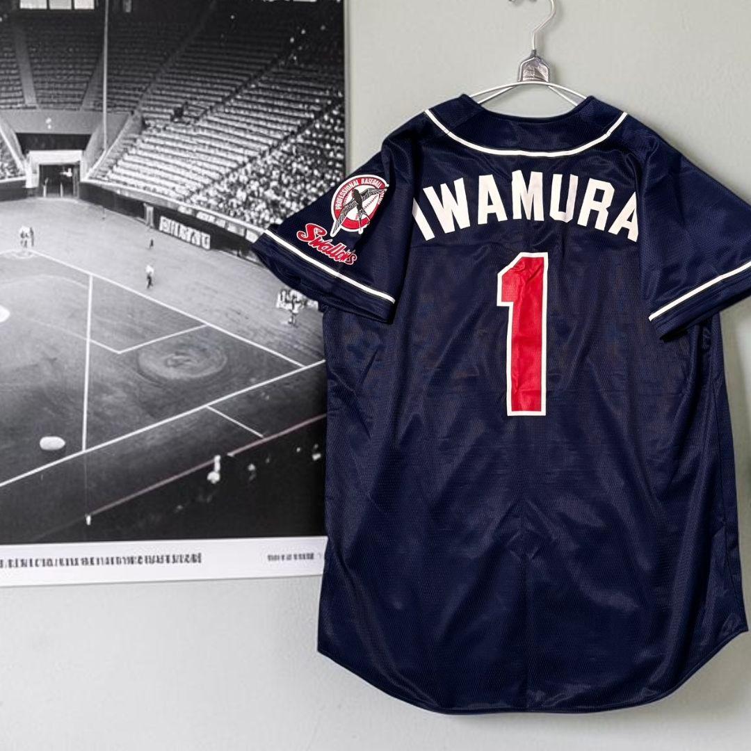 ◎美品/岩村明憲◎★ヤクルトスワローズ★ユニフォーム★L相当★MLB選手★
