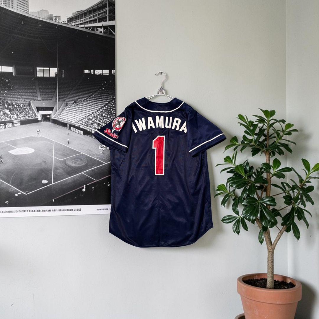 ◎美品/岩村明憲◎★ヤクルトスワローズ★ユニフォーム★L相当★MLB選手★