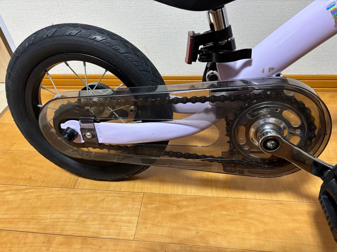 【美品】へんしんバイク2 Henshin Bike パープル 12インチ
