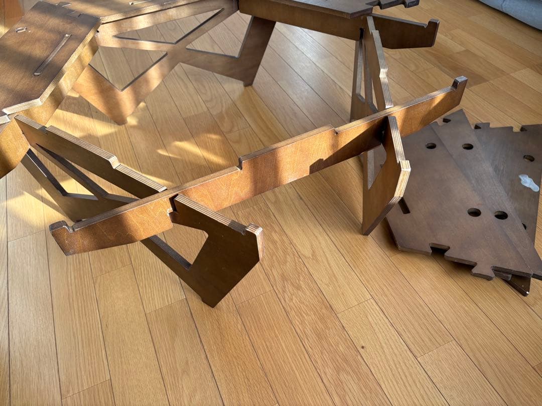 ハイランダー　ヘキサゴンテーブルセット(即納可能)
