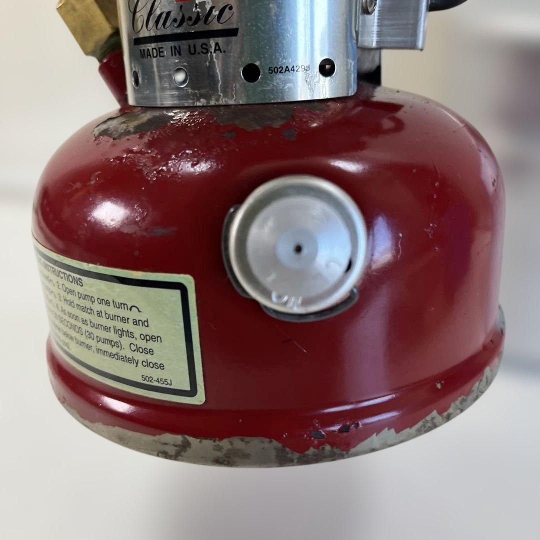 Coleman Classic シングルバーナーコンロ 赤