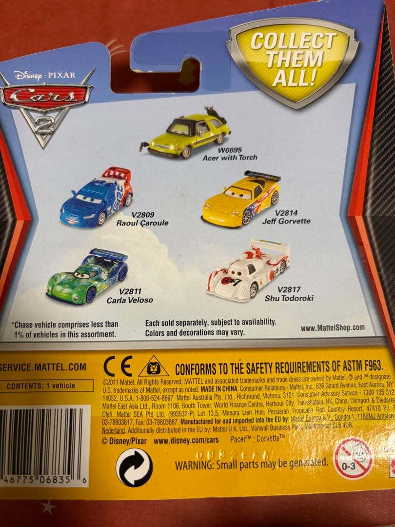 レア！Cars 2 Celine Dephare CHASE版