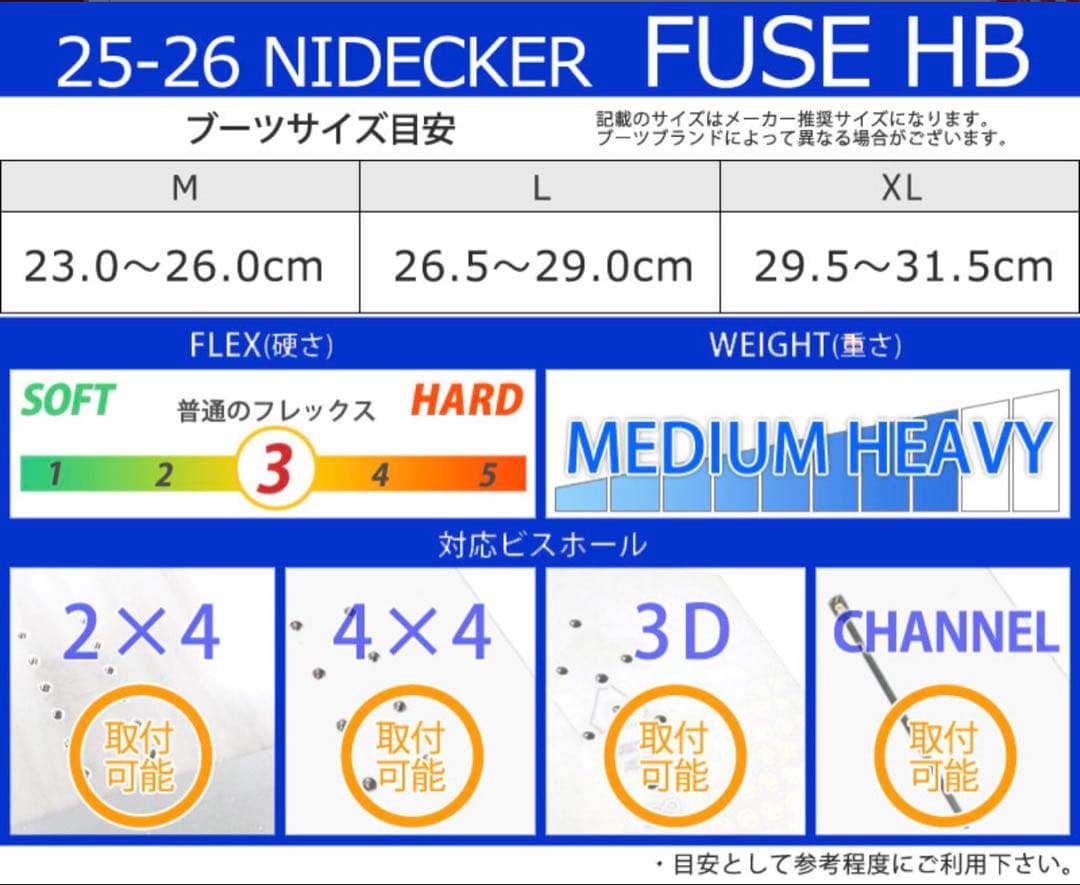 25-26 NIDECKER/ナイデッカー Flow Fuse Hybrid