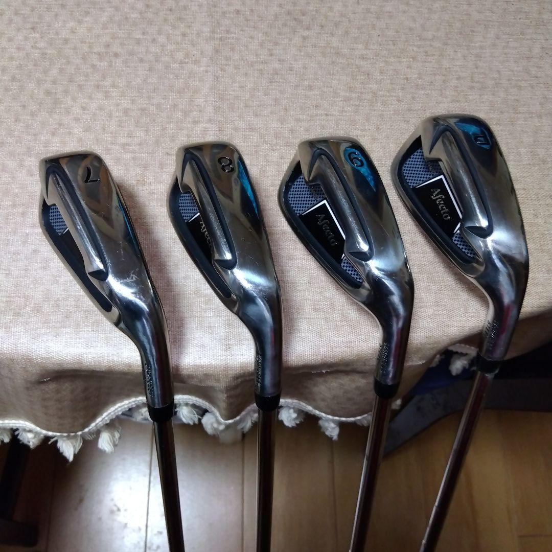 Afecto LIGHT- W アイアン　７～９,ＰW　４本【Ｓ】