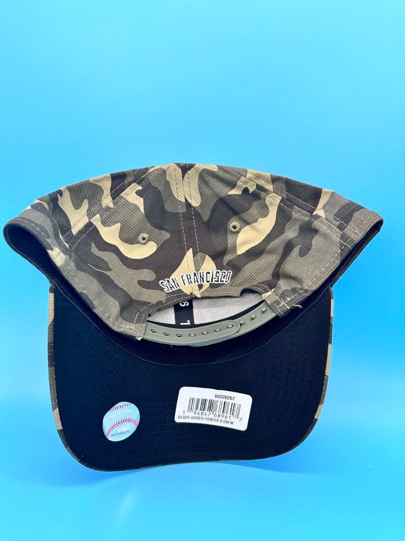 サンフランシスコ・ジャイアンツ New Era 9FORTY 迷彩キャップ