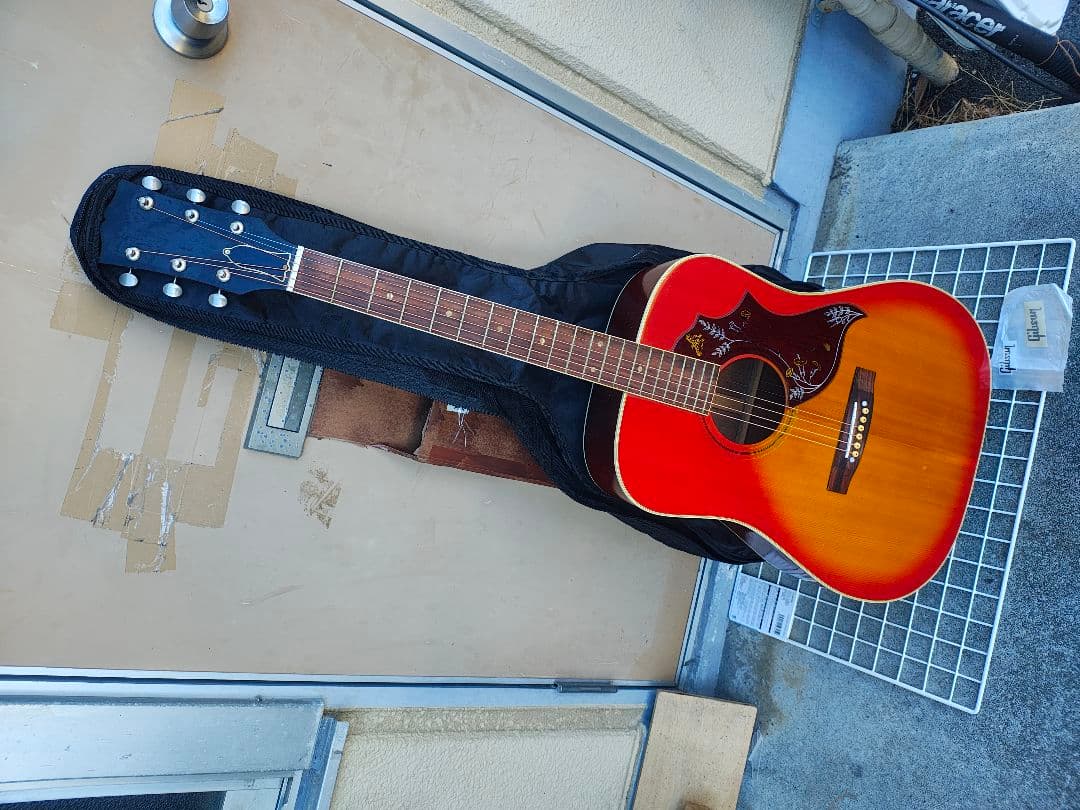 美品 JEISON Hummingbird PU付エレアコ G社シール２枚