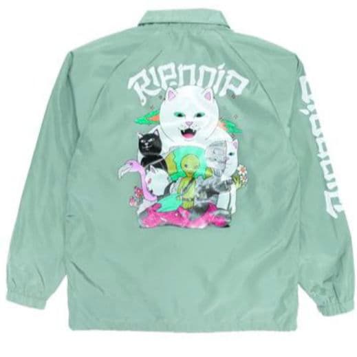 【L】RIPNDIP リップンディップ Runaway コーチジャケット