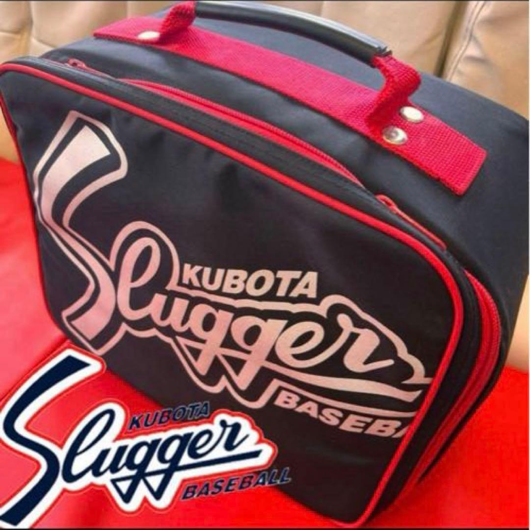 久保田スラッガー✦SLUGGERグラブケース✦ネイビー/レッド