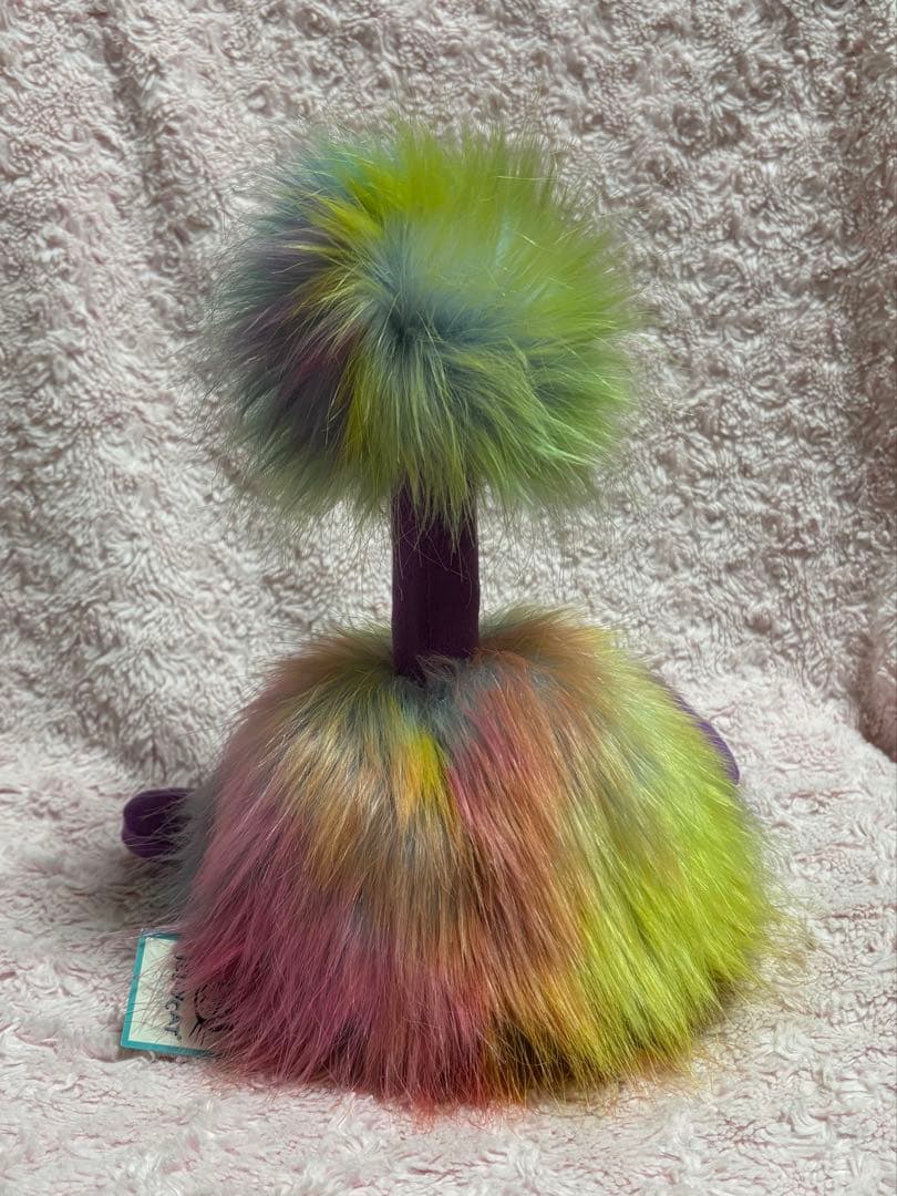 タグ付 ジェリーキャット Pompom Bird Rainbow 虹 Pom 鳥