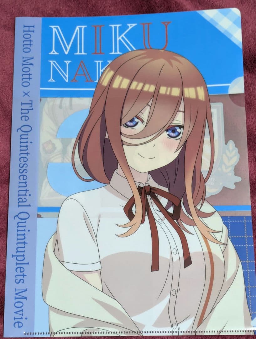 映画 五等分の花嫁 Mサイズクリアファイルセット