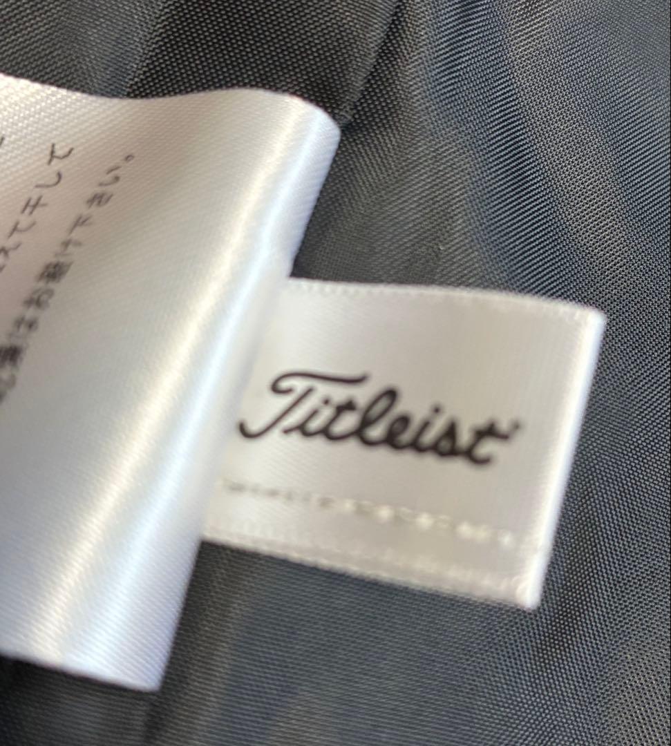 【美品】Titleist タイトリスト バックロゴジャケット ブルゾン 黒 M