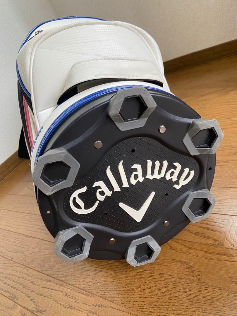 【お洒落】キャロウェイCallaway キャディバッグ トリコロールカラー