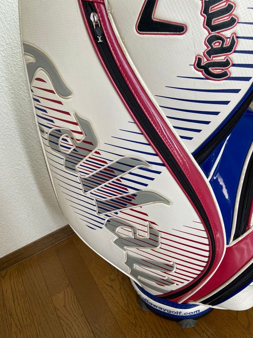【お洒落】キャロウェイCallaway キャディバッグ トリコロールカラー