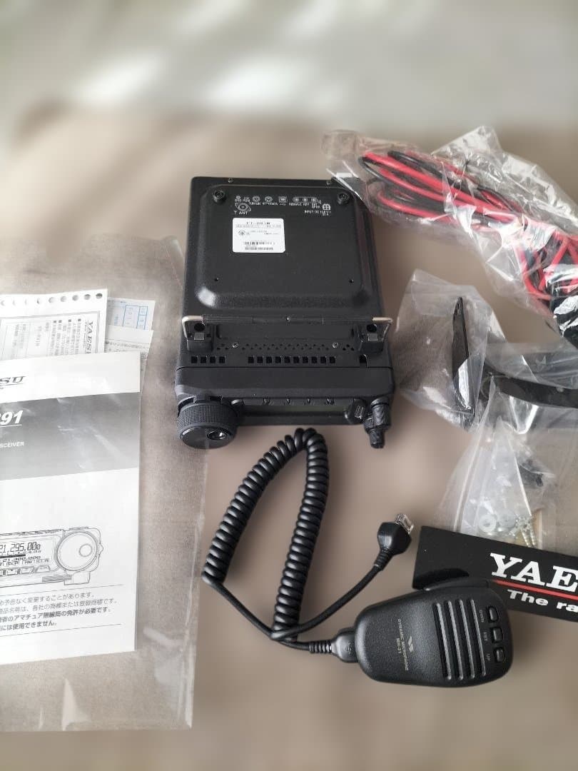 YAESU 八重洲 HF/50MHz帯オールモード FT-891M 美品