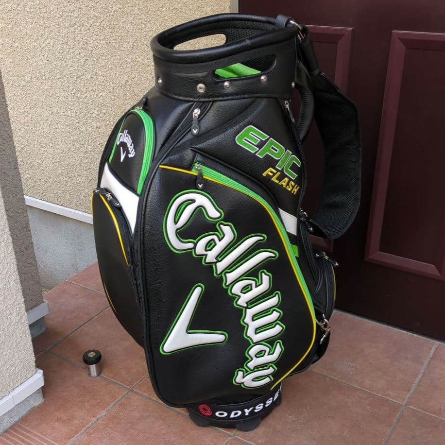 Callaway EPIC FLASH キャディバッグ フード、ネームプレート無