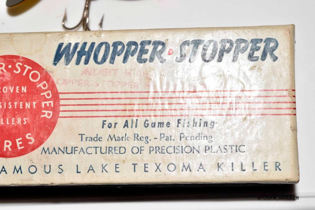 ヴィンテージルアーwhopper stopper c1947 4786-204