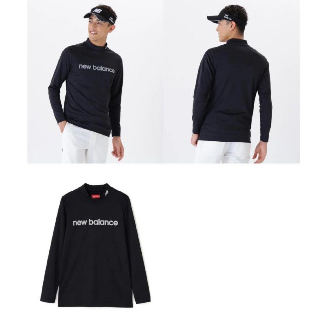 ニューバランスnew balance ゴルフ　長袖 モックネック プルオーバー