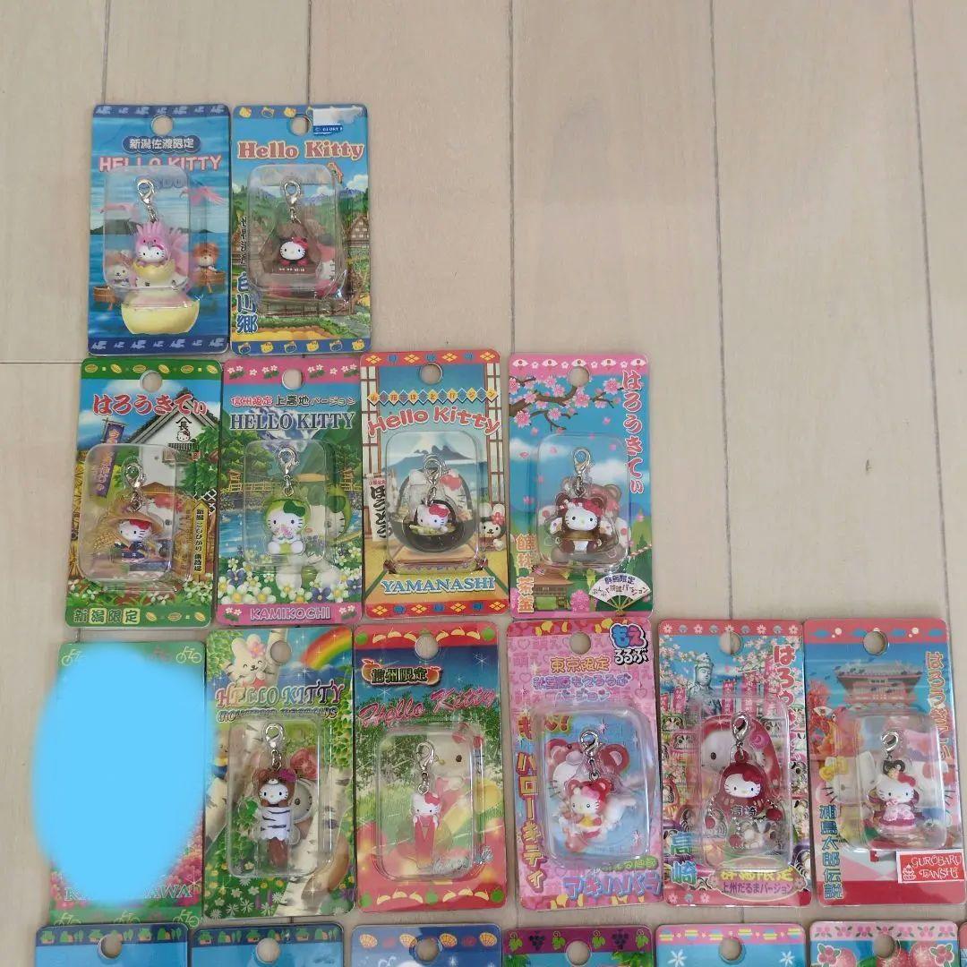 ご当地キティ根付ストラップ 2003-2009　 まとめ売り大量　30個
