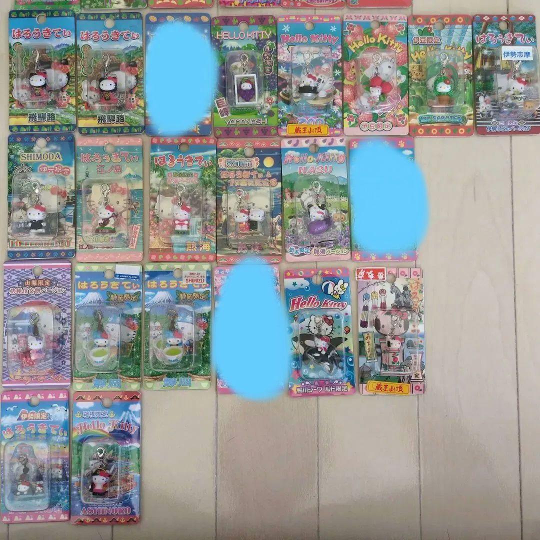 ご当地キティ根付ストラップ 2003-2009　 まとめ売り大量　30個