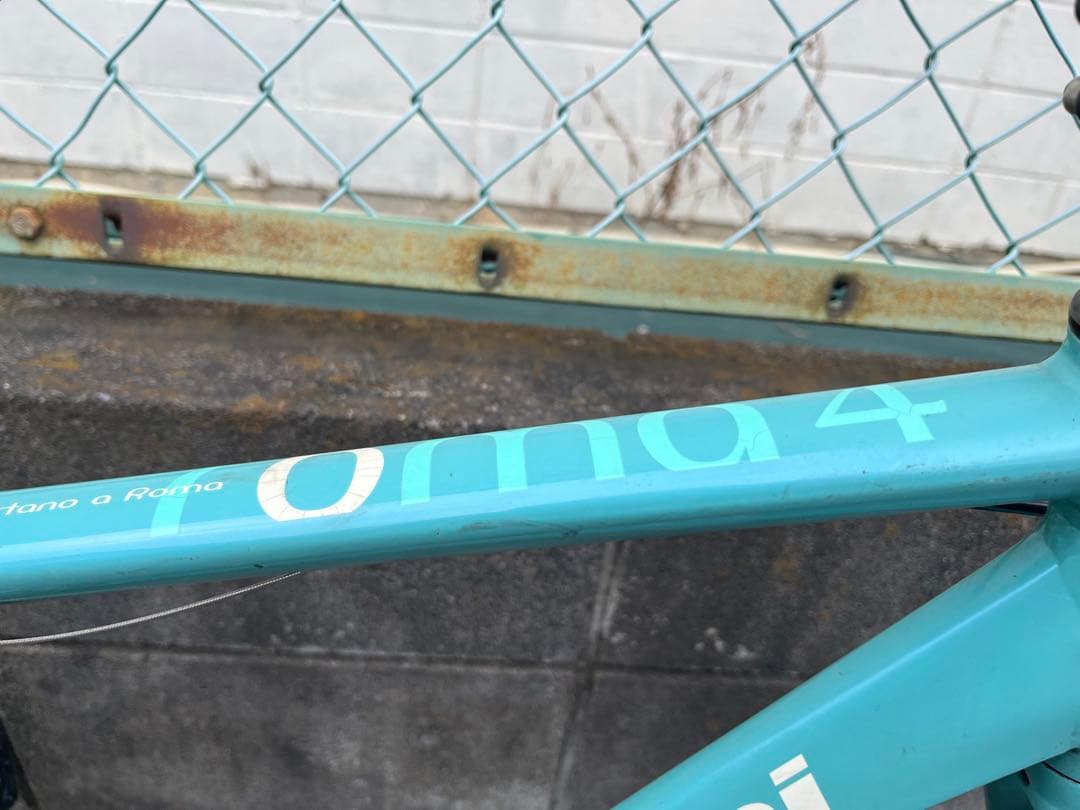 【矢口賢介様引き取り専用】Bianchi ROMA 4 クロスバイク チェレステ