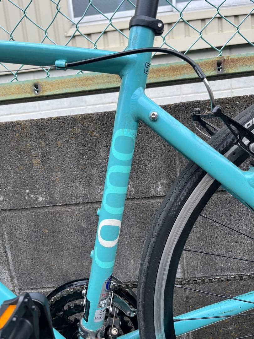 【矢口賢介様引き取り専用】Bianchi ROMA 4 クロスバイク チェレステ