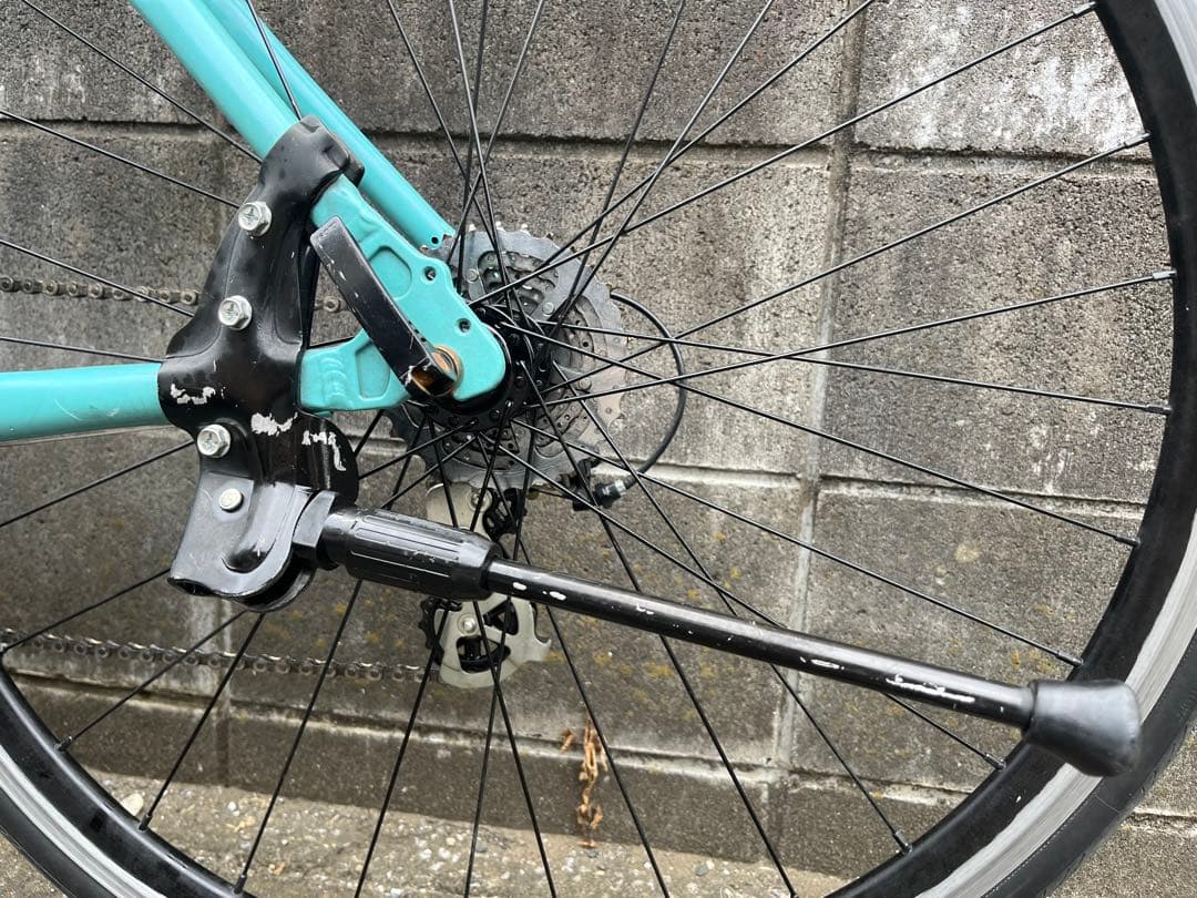 【矢口賢介様引き取り専用】Bianchi ROMA 4 クロスバイク チェレステ
