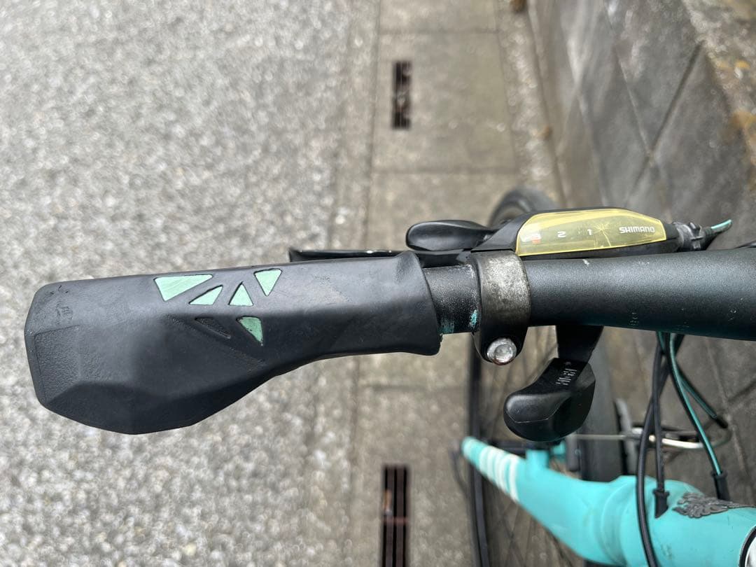 【矢口賢介様引き取り専用】Bianchi ROMA 4 クロスバイク チェレステ