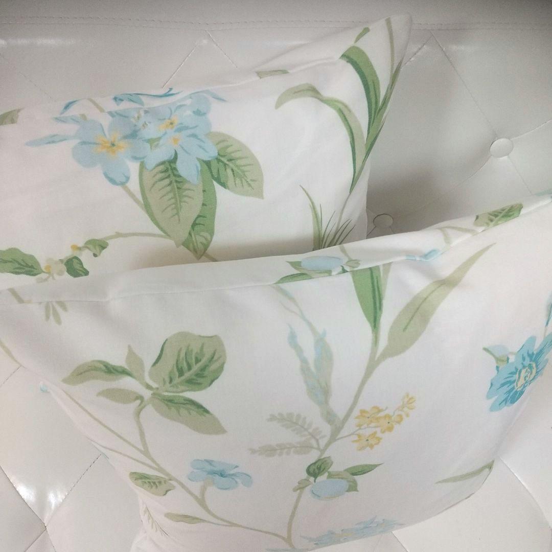 ローラアシュレイ オーキッドアップル クッションカバー ハンドメイド