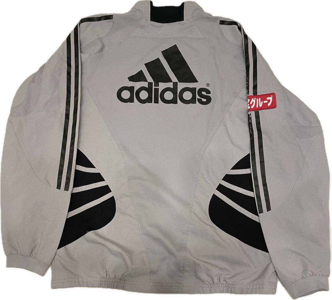 adidas pullover 選手支給 スポンサー入りアルビレックス新潟