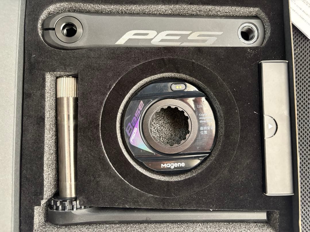 Magene PES-P505パワーメーター クランクセット中古品