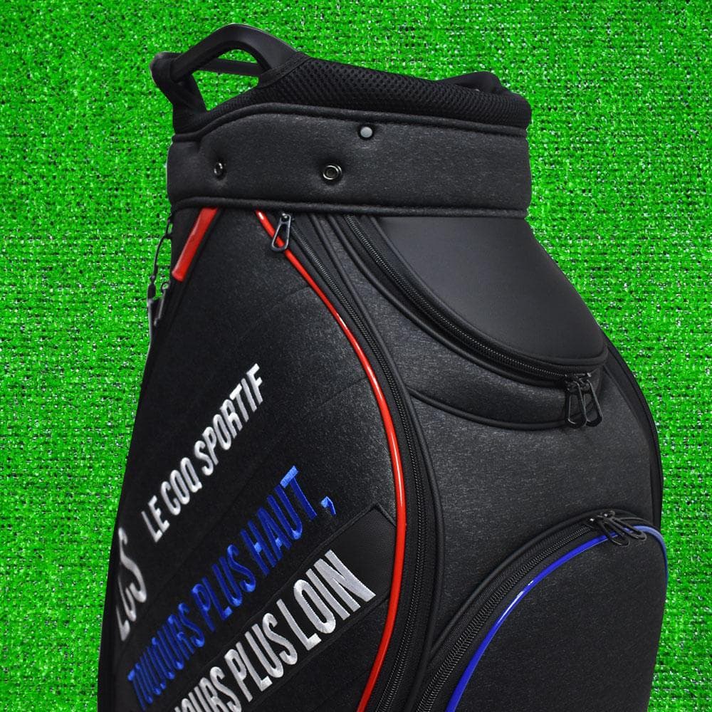 ルコックスポルティフ キャディバッグ９型【チャコールブラック】新品！
