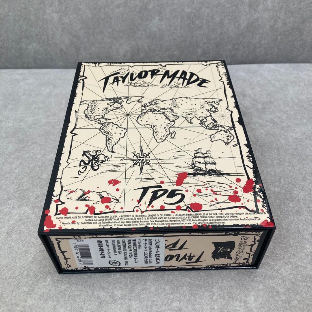 【新品】限定品 テーラーメイドTP5/pix Piratesゴルフボール1ダース