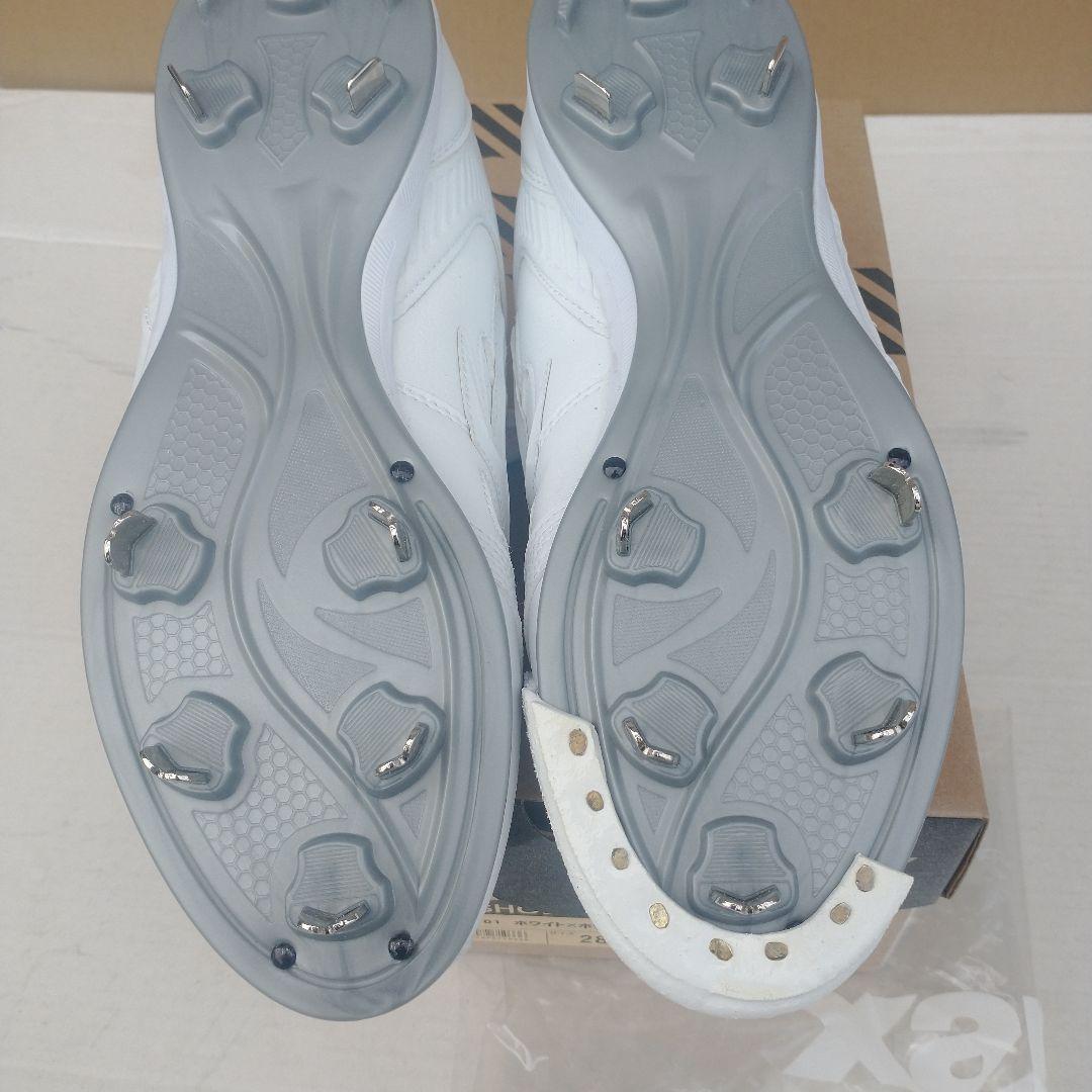 野球スパイク　ザナックス　28.0cm　縫いP施工済