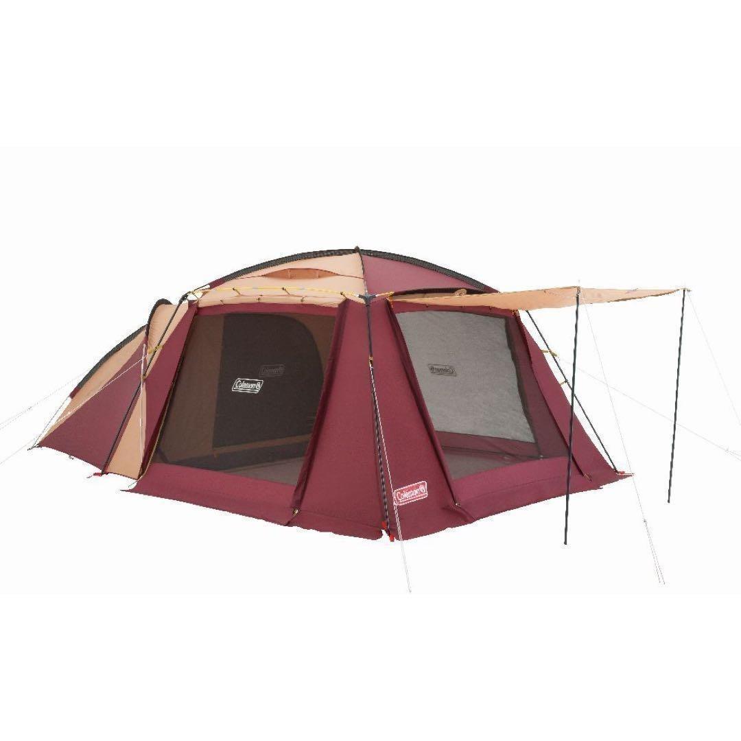 テント・タープ Coleman ROUND SCREEN 2ROOMHOUSE BURGUNDY