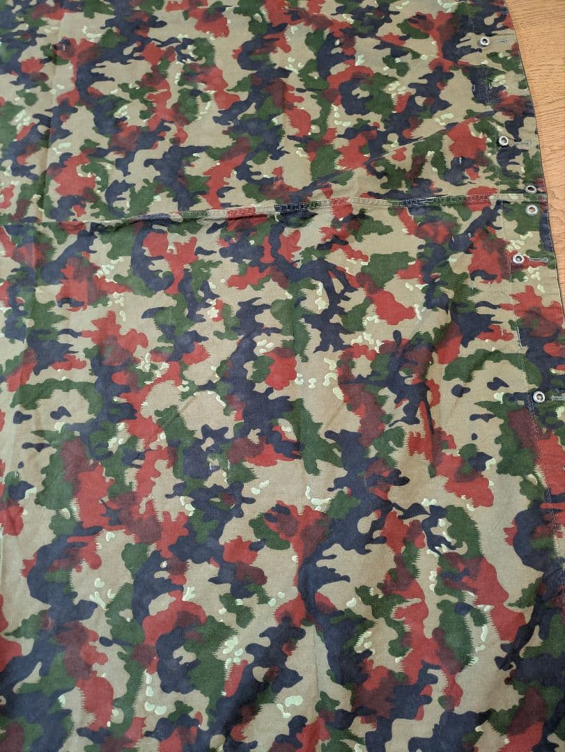 スイス軍幕　アルペンカモ　used 美品